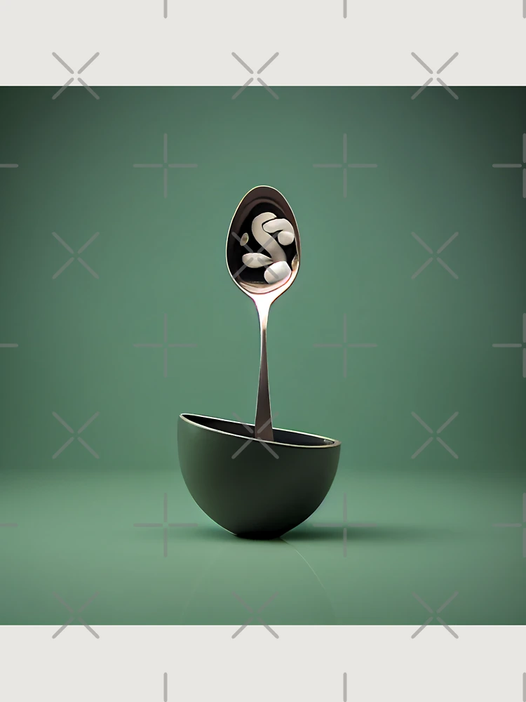 Thumbnail 6 von 6, Premium Oversized Pullover, Point of Idea with a Spoon Digital Painting designt und verkauft von CodeAndColors.