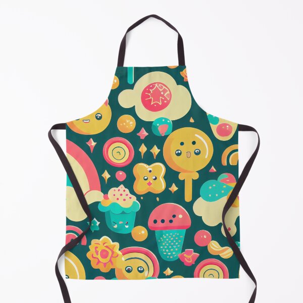 Item preview, Surreal Kawaii Contemporary Natural Pattern Digital Painting designed and sold by CodeAndColors.