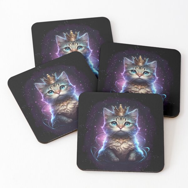 Item preview, Cosmic Cat Princess designed and sold by MagicCatSociety.