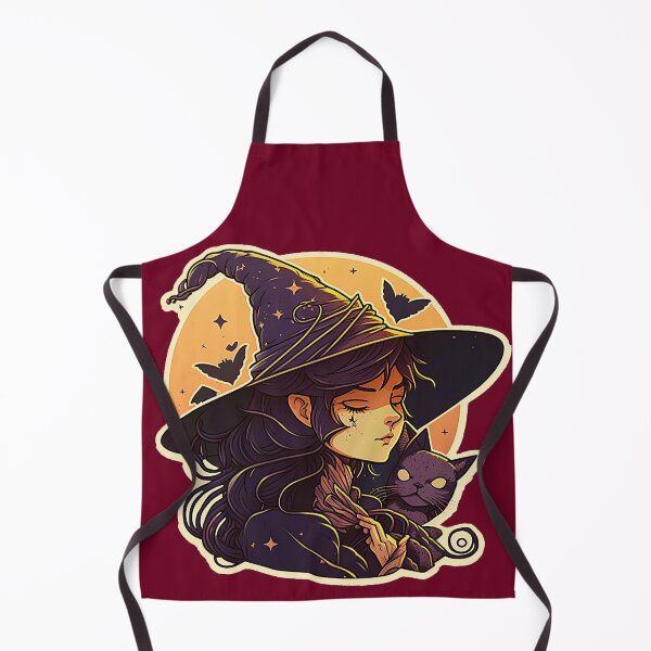 Item preview, Witch with her Pet Cat designed and sold by quick-drops.
