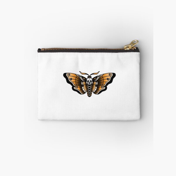 Item preview, Death Head Moth Traditional Tattoo designed and sold by LittleFireRock.