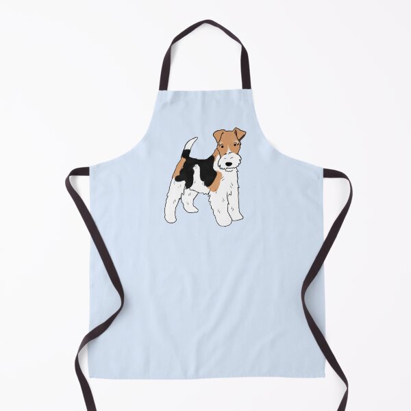 Item preview, Wire fox terrier dog cute illustration designed and sold by Yarafantasyart.