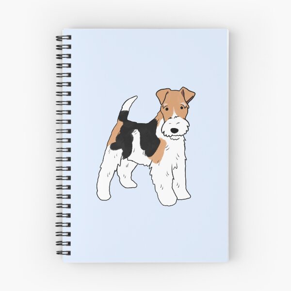 Item preview, Wire fox terrier dog cute illustration  designed and sold by Yarafantasyart.