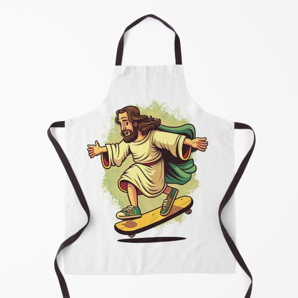 Item preview, Jesus On A Skateboard, Skate, Skateboard designed and sold by Skateboard-Art.