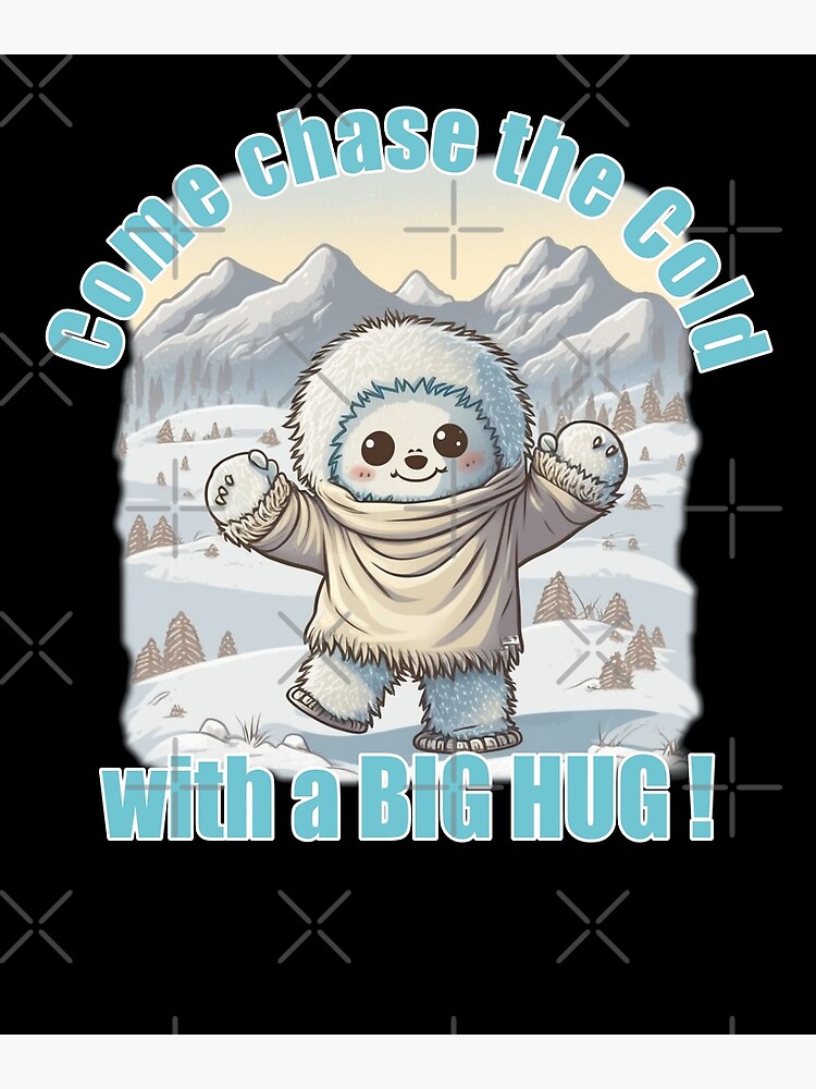 Chibi Kawaii Yeti - Cute Monsters - Magnet