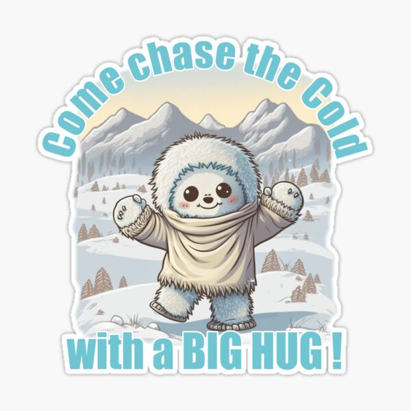 Chibi Kawaii Yeti - Cute Monsters - Magnet