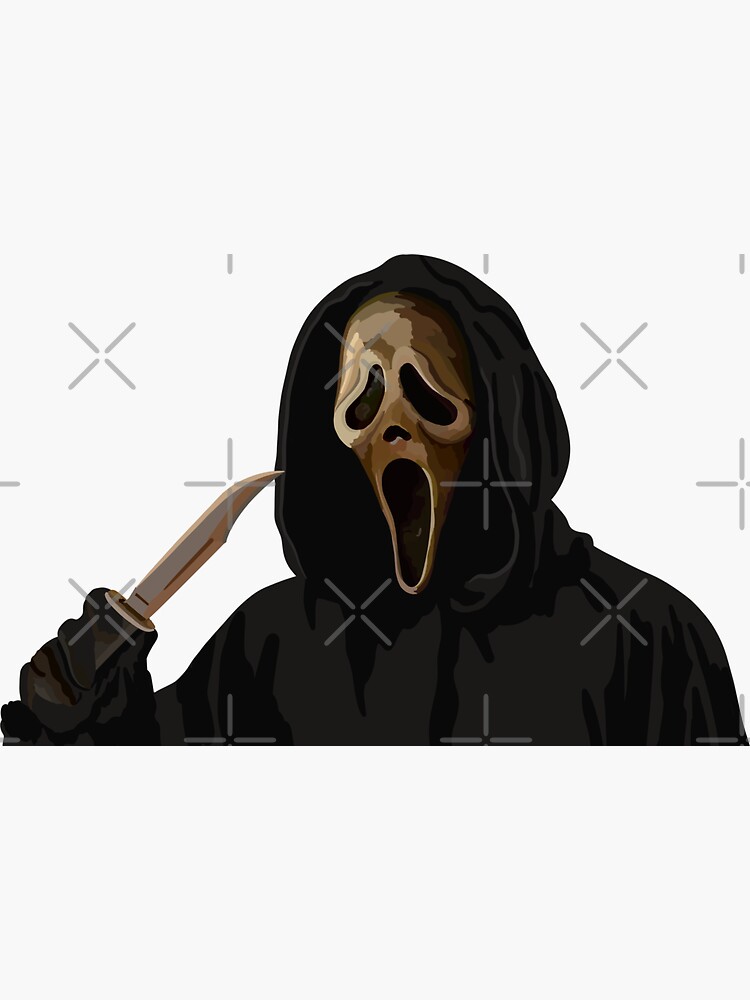 Ghostface Phone Call Magnet for Sale by solartd