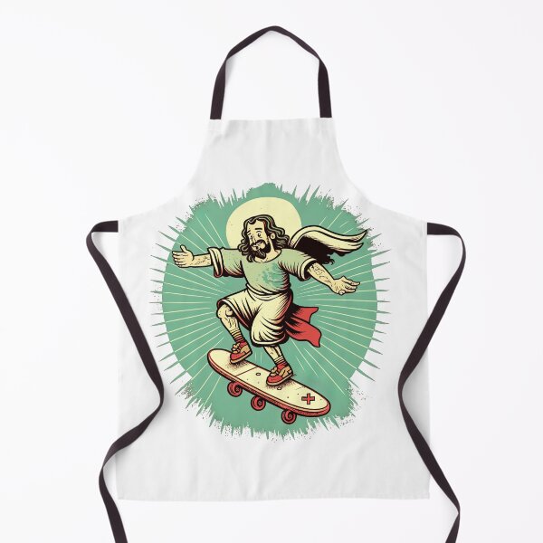 Item preview, Jesus On A Skateboard, Skate, Skateboard designed and sold by Skateboard-Art.