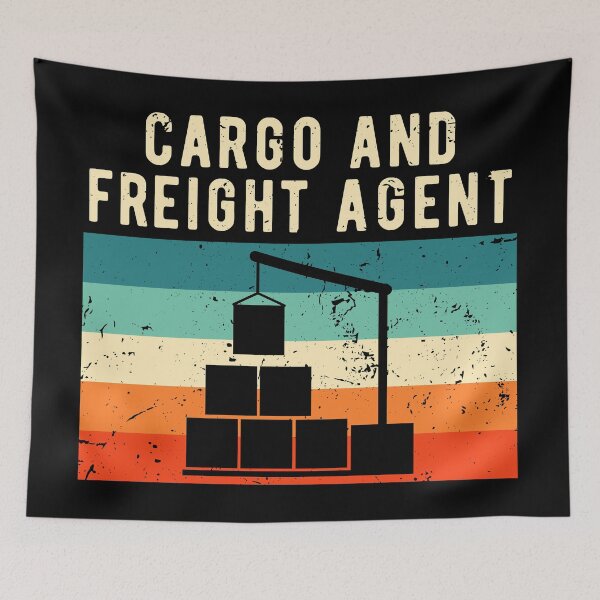 Item preview, Retro Vintage Cargo and Freight Agent designed and sold by NestaReign.