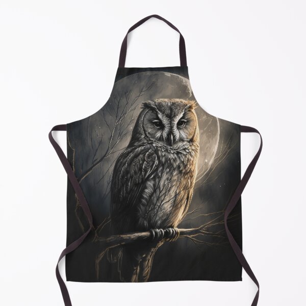 Item preview, Full Moon Owl designed and sold by RavnWorX.