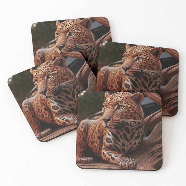 Item preview, Crafting the Hyper-Realistic 3D Jaguar: The Art of Woodwork designed and sold by DaniFantasy.