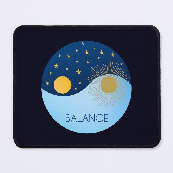 Item preview, Yin and Yang Sun and Moon Balance designed and sold by humnoo.