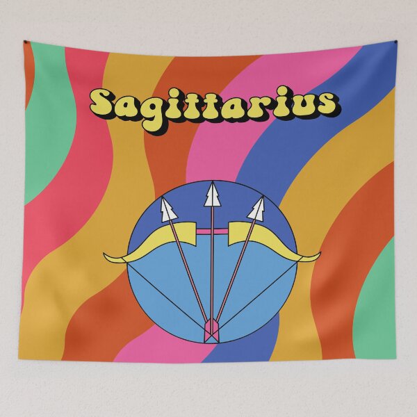 Item preview, Retro Sagittarius Zodiac Star Sign designed and sold by GaryDobson.