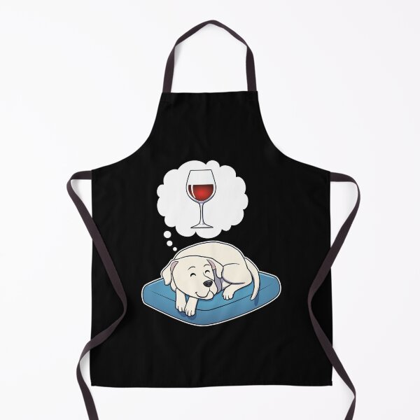 Item preview, Dogo Argentino dreaming about Red Wine designed and sold by DoggieDelights.