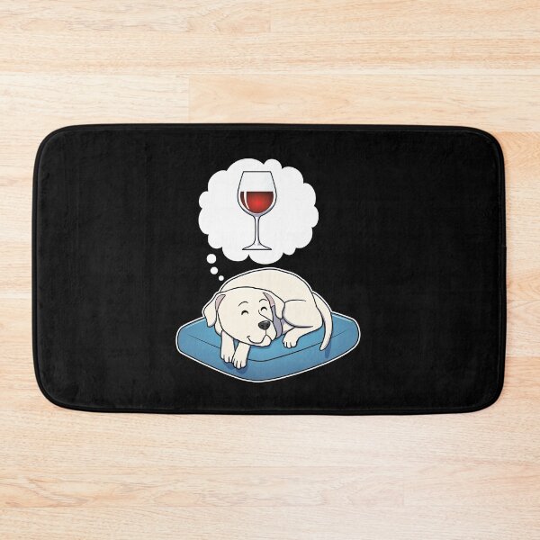 Item preview, Dogo Argentino dreaming about Red Wine designed and sold by DoggieDelights.