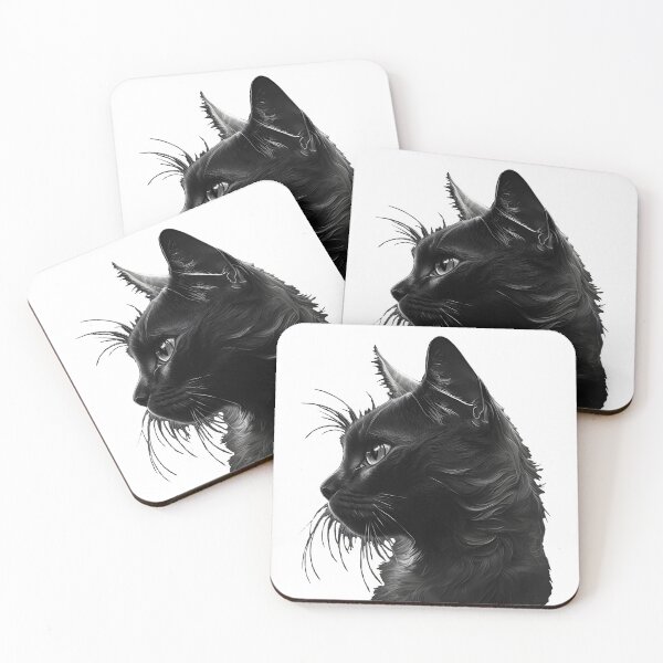 Item preview, Misterious black cat designed and sold by LorandQuest.