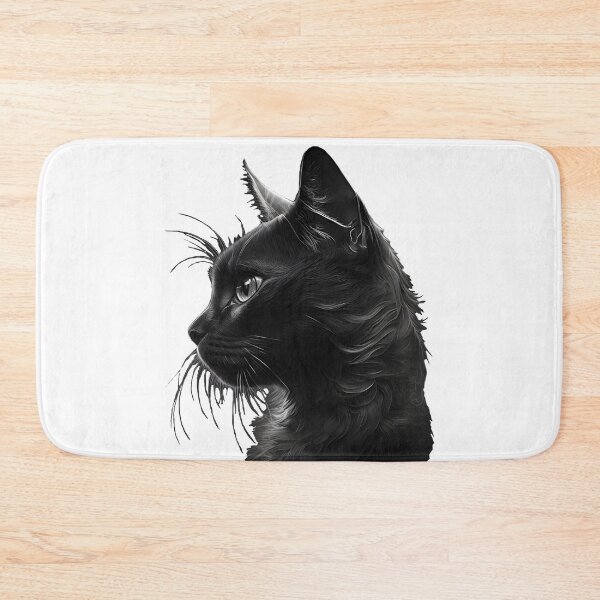 Item preview, Misterious black cat designed and sold by LorandQuest.