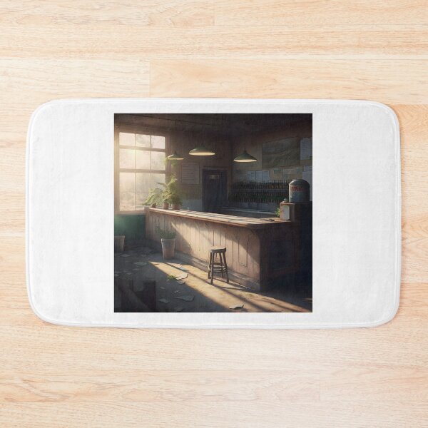 Item preview, Abandoned bar with the sun shining in Artwork designed and sold by FRSquare.