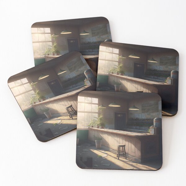 Item preview, Abandoned bar with the sun shining in Artwork designed and sold by FRSquare.