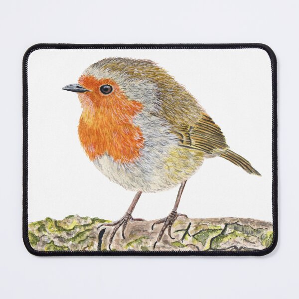 Item preview, European Robin Bird designed and sold by BirdsNatureArt.