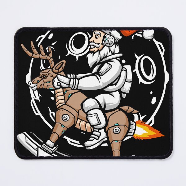 Item preview, Santa goes to space designed and sold by chomaruddin tri amboko.