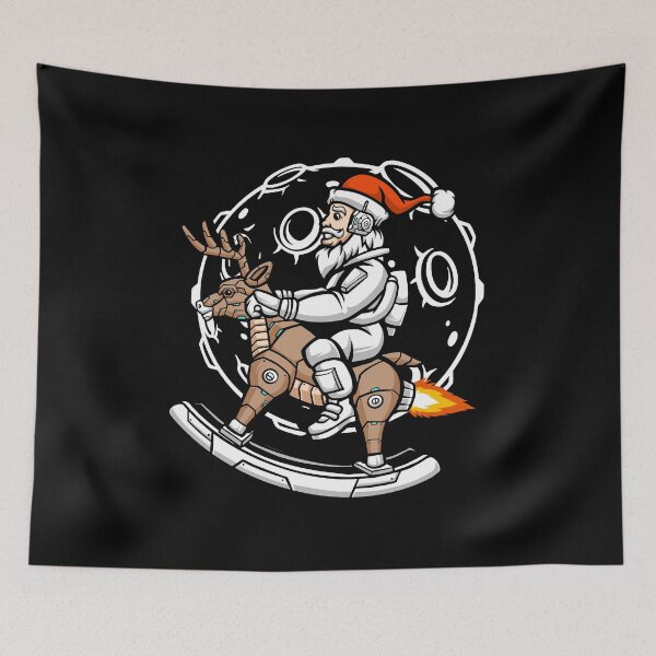 Item preview, Santa goes to space designed and sold by chomaruddin tri amboko.