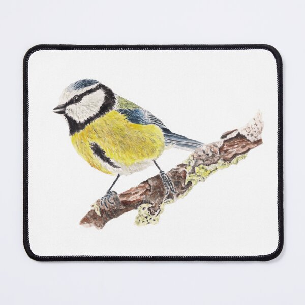 Item preview, Blue Tit Bird Watercolour designed and sold by BirdsNatureArt.