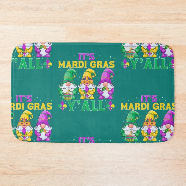 Item preview, Its Mardi Gras Y'All Gnomes Squad Party Parade 2023 MenWomen T-Shirt designed and sold by zedbubblez.