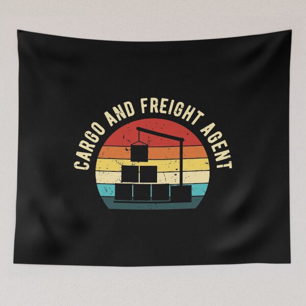 Item preview, Retro Cargo and Freight Agent Vintage  designed and sold by NestaReign.