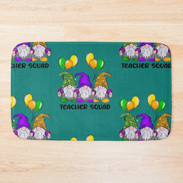 Item preview, Let The Shenanigans Begin Mardi Gras Gnome Teacher Squad T-Shirt designed and sold by zedbubblez.