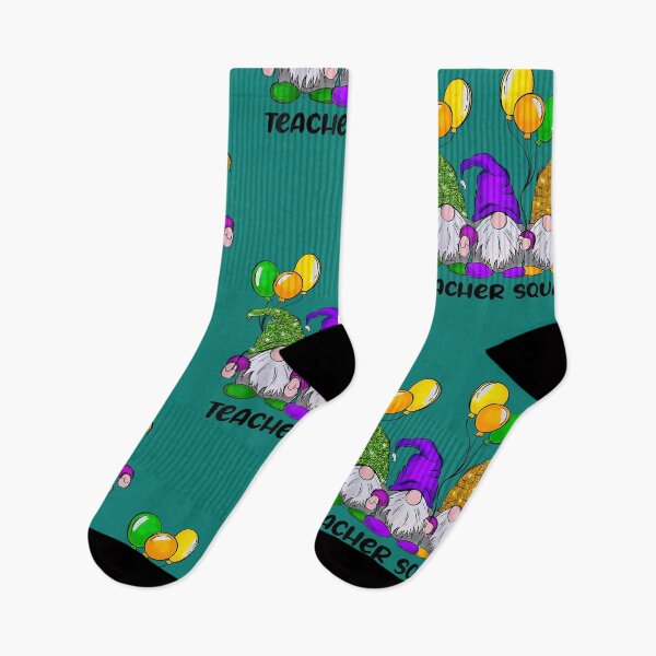Item preview, Let The Shenanigans Begin Mardi Gras Gnome Teacher Squad T-Shirt designed and sold by zedbubblez.