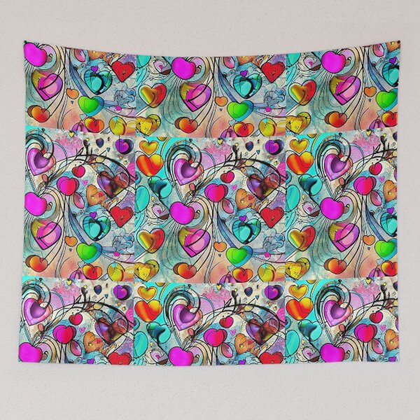 Item preview, Heart theme designed and sold by bogfl.