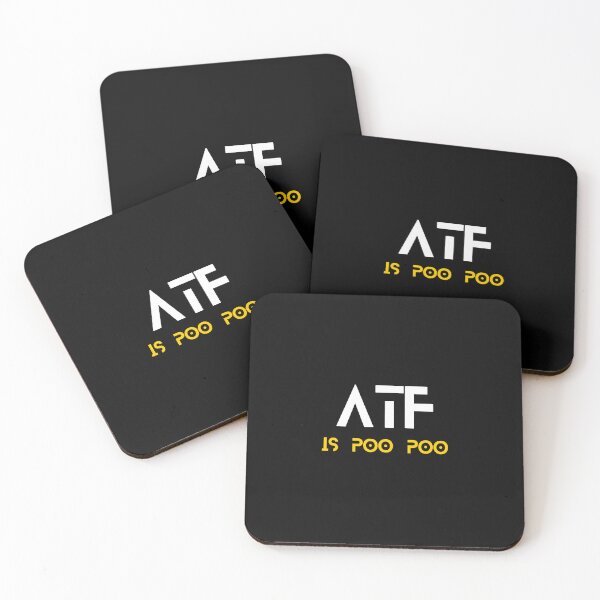 Item preview, ATF is poo poo T-shirt designed and sold by agacoin.