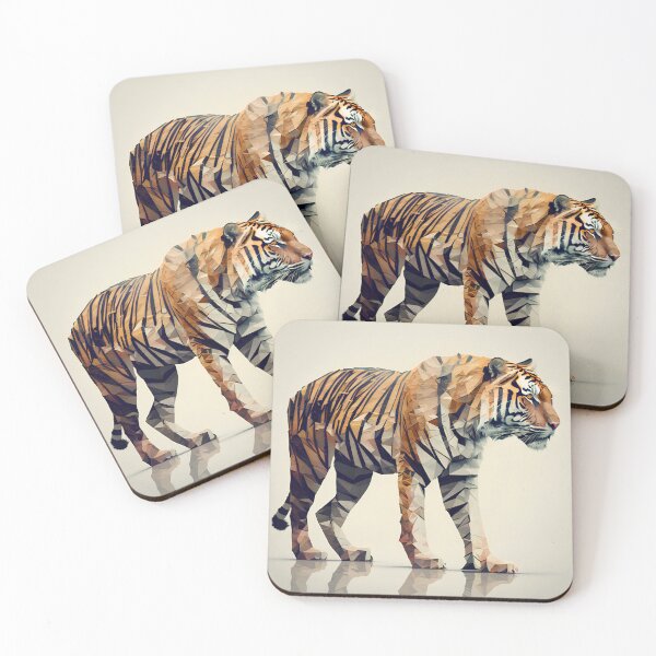 Item preview, Lienzo De Tigre, Pintura de Rayas, Decoración Minimalista Carnívoro, Mural Selva designed and sold by Animal  Masterpieces.