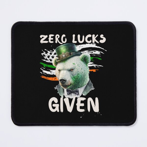 Item preview, ZERO LUCKS GIVEN designed and sold by Affyboss6.