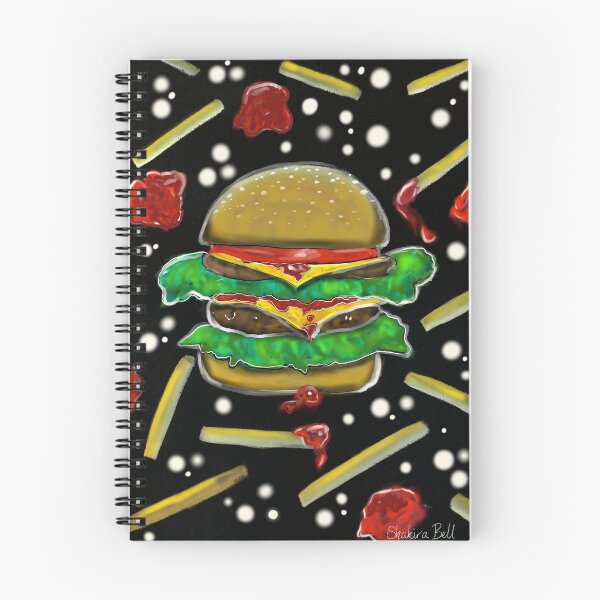 Item preview, Burger and FRIES designed and sold by Shakirabellart.