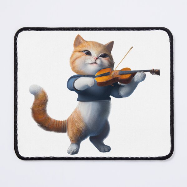 Item preview, Violinist Cat designed and sold by catontheroof.