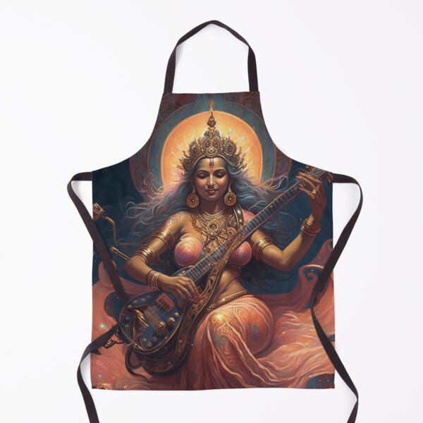 Item preview, Celebrating the Beautiful Day of Saraswati in the Multiverse designed and sold by DaniFantasy.