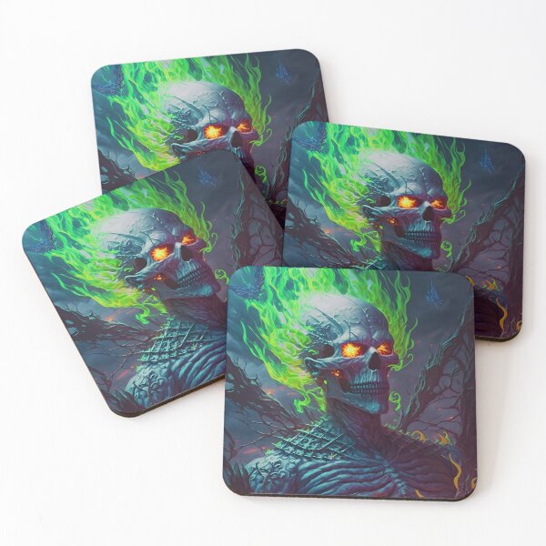 Item preview, Ethereal Fire Skeleton designed and sold by Teebuya.
