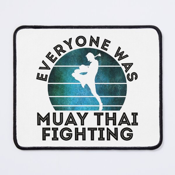 Item preview, Everyone was muay thai fighting retro funny designed and sold by DADA635.