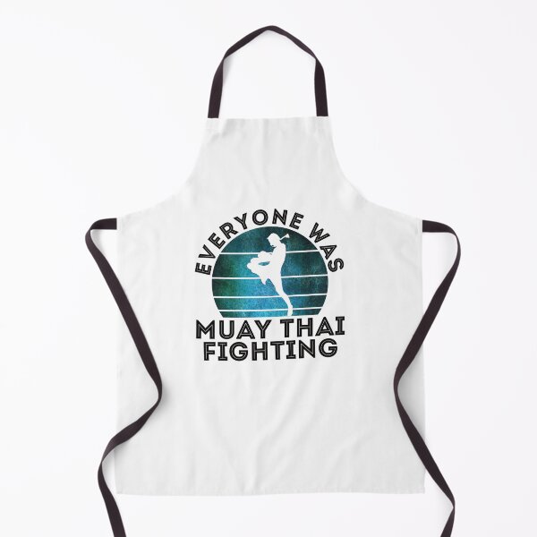 Item preview, Everyone was muay thai fighting retro funny designed and sold by DADA635.