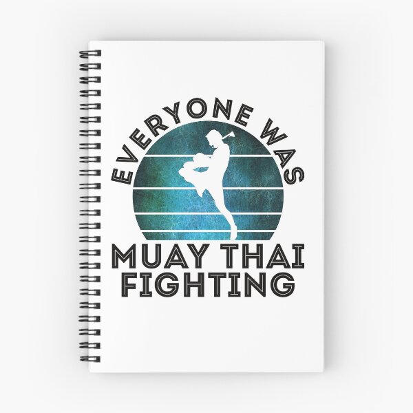 Item preview, Everyone was muay thai fighting retro funny designed and sold by DADA635.