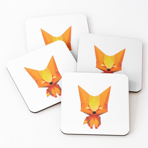 Item preview, Cute sweet little baby fox origami crystal designed and sold by rockate.