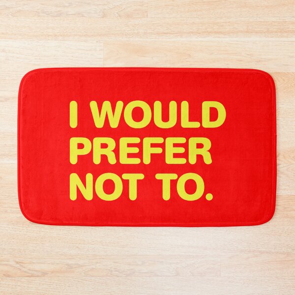 Item preview, I would prefer not to designed and sold by Jools-57.