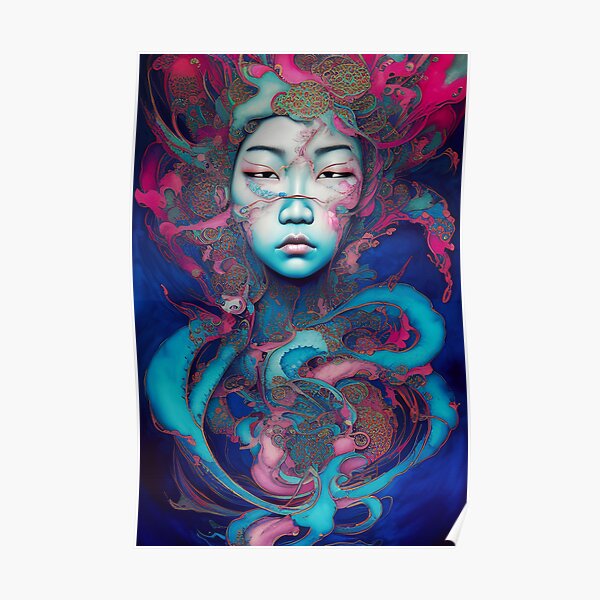 Divine Feminine #4 Art Print Abstract Art Poster