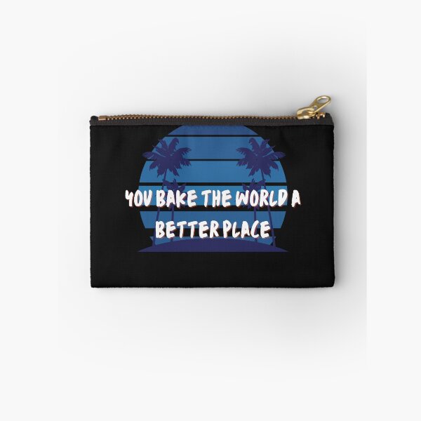 Item preview, Bake the world a better place. designed and sold by WORLD-X.