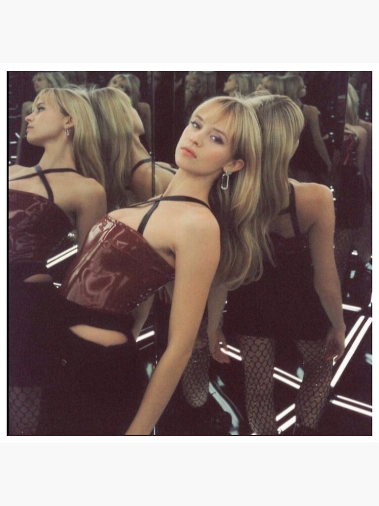 Poster for Sale avec l'œuvre « Angèle » de l'artiste pelshop