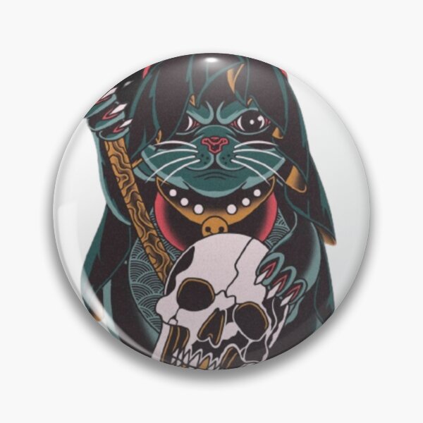 Item preview, Cat Skull Dark A Tale of Mystery and Shadow designed and sold by Purple-Glow.