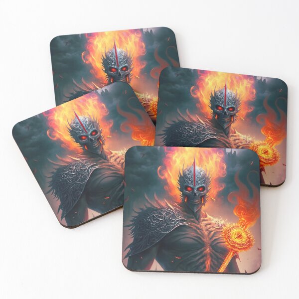Item preview, Blazing Skeleton Warrior designed and sold by Teebuya.