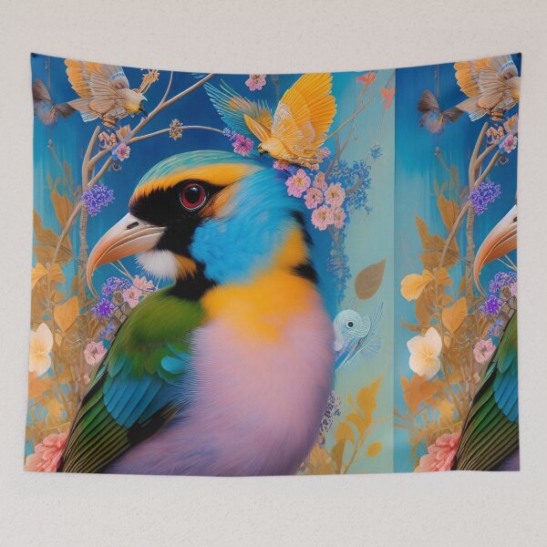 Item preview, Asian Bird Pattern designed and sold by Aryabek.
